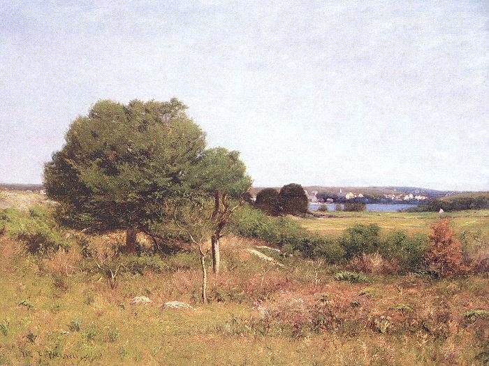 Picknell, William Lamb View from a Meadow Germany oil painting art
